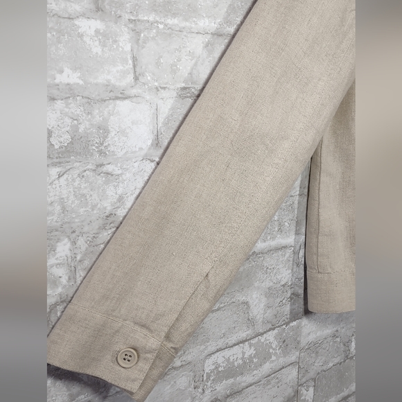 Liz Claiborne Linen Jacket - Picture 6 of 9